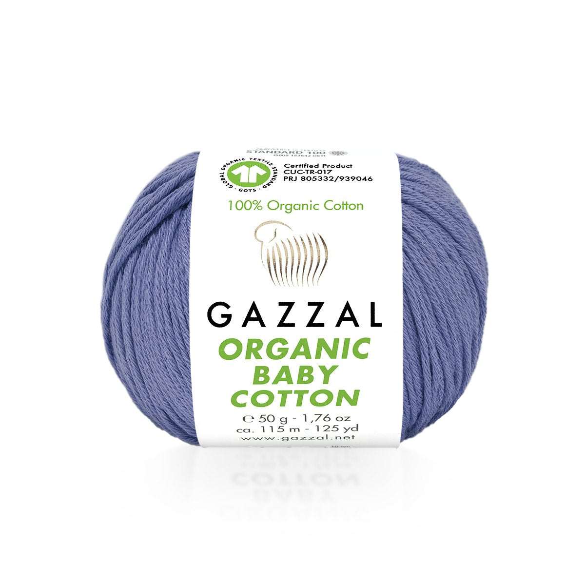 Gazzal Organic Baby Cotton 428 yarn by YarnPark