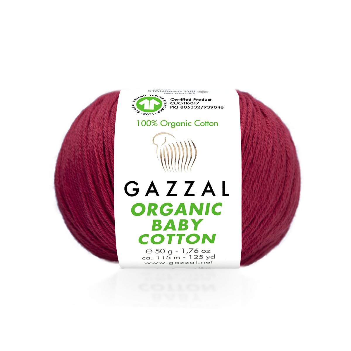 Gazzal Organic Baby Cotton 429 yarn by YarnPark