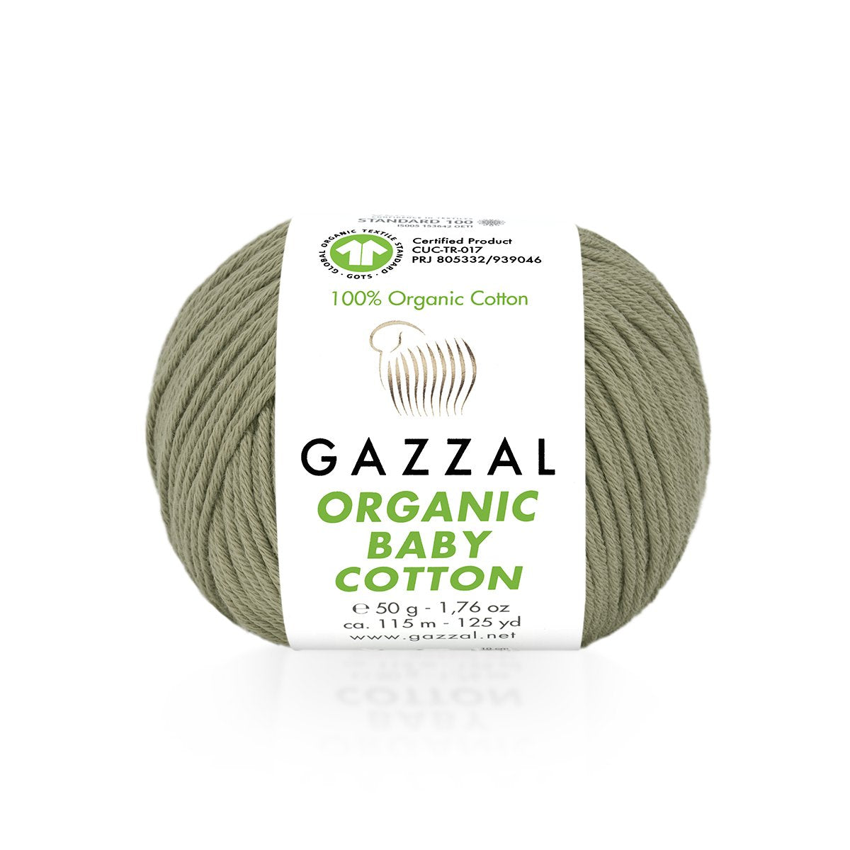 Gazzal Organic Baby Cotton 431 yarn by YarnPark