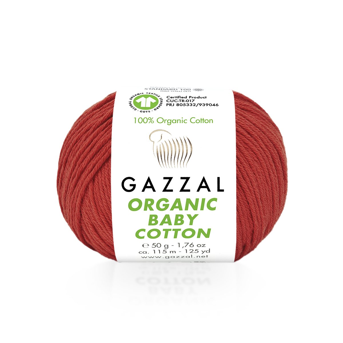 Gazzal Organic Baby Cotton 432 yarn by YarnPark