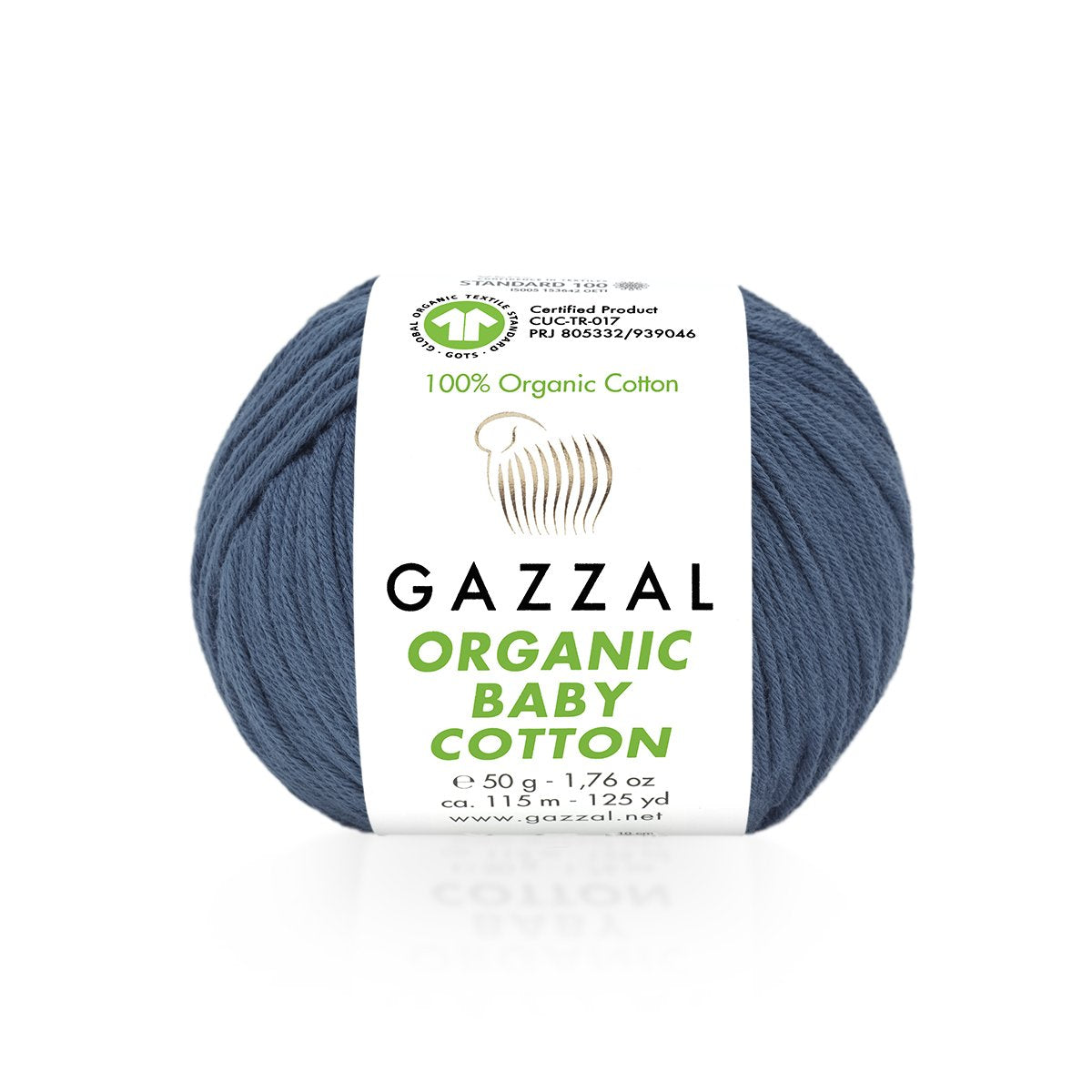 Gazzal Organic Baby Cotton 434 yarn by YarnPark