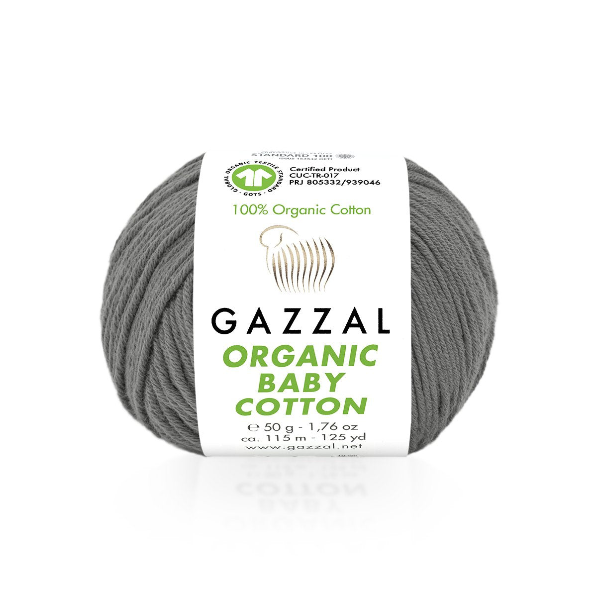 Gazzal Organic Baby Cotton 435 yarn by YarnPark