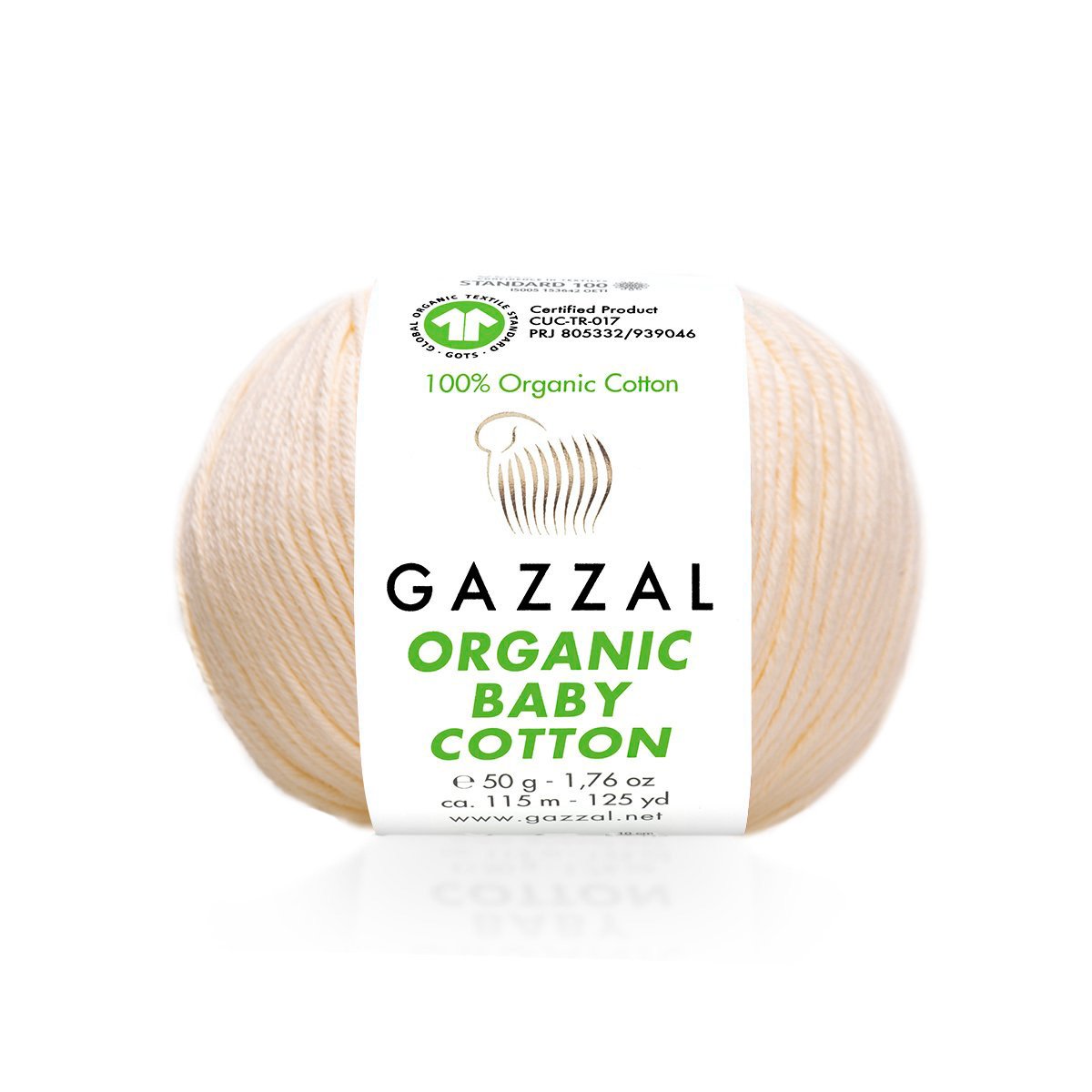 Gazzal Organic Baby Cotton 439 yarn by YarnPark