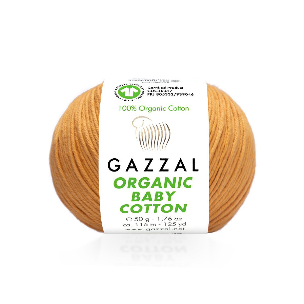 Gazzal Organic Baby Cotton 443 yarn by YarnPark