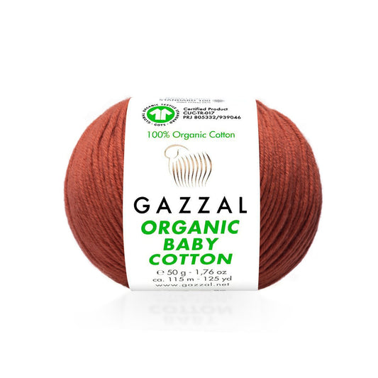 Gazzal Organic Baby Cotton 445 yarn by YarnPark