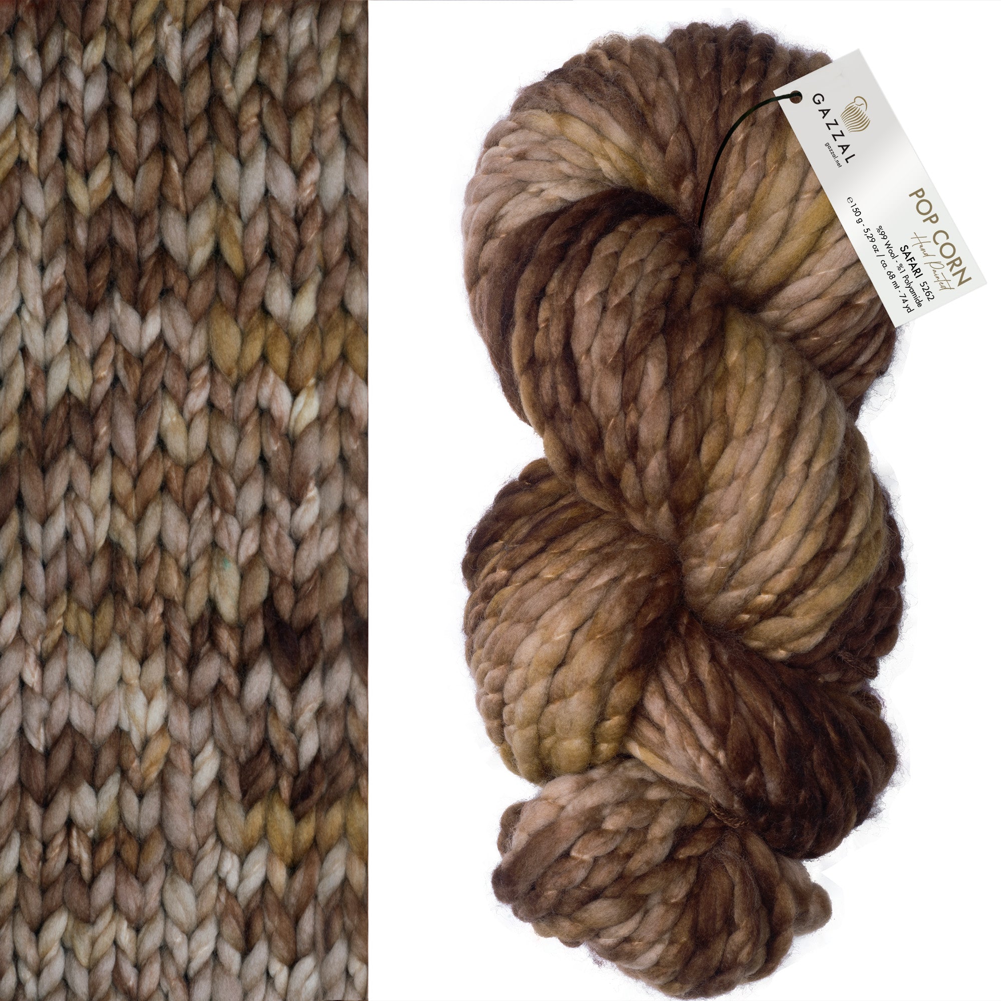 Gazzal Pop Corn 5262 yarn by YarnPark