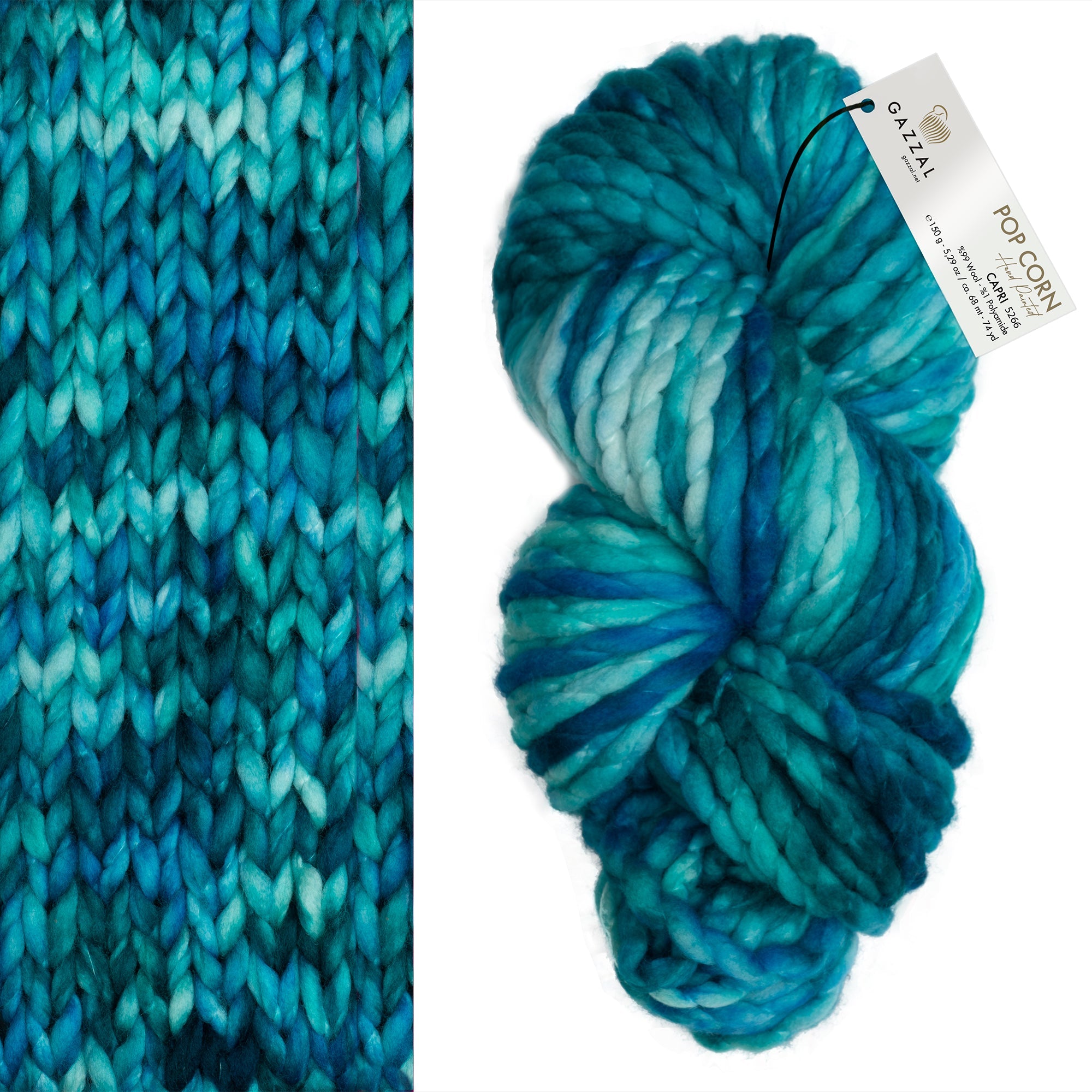 Gazzal Pop Corn 5266 yarn by YarnPark