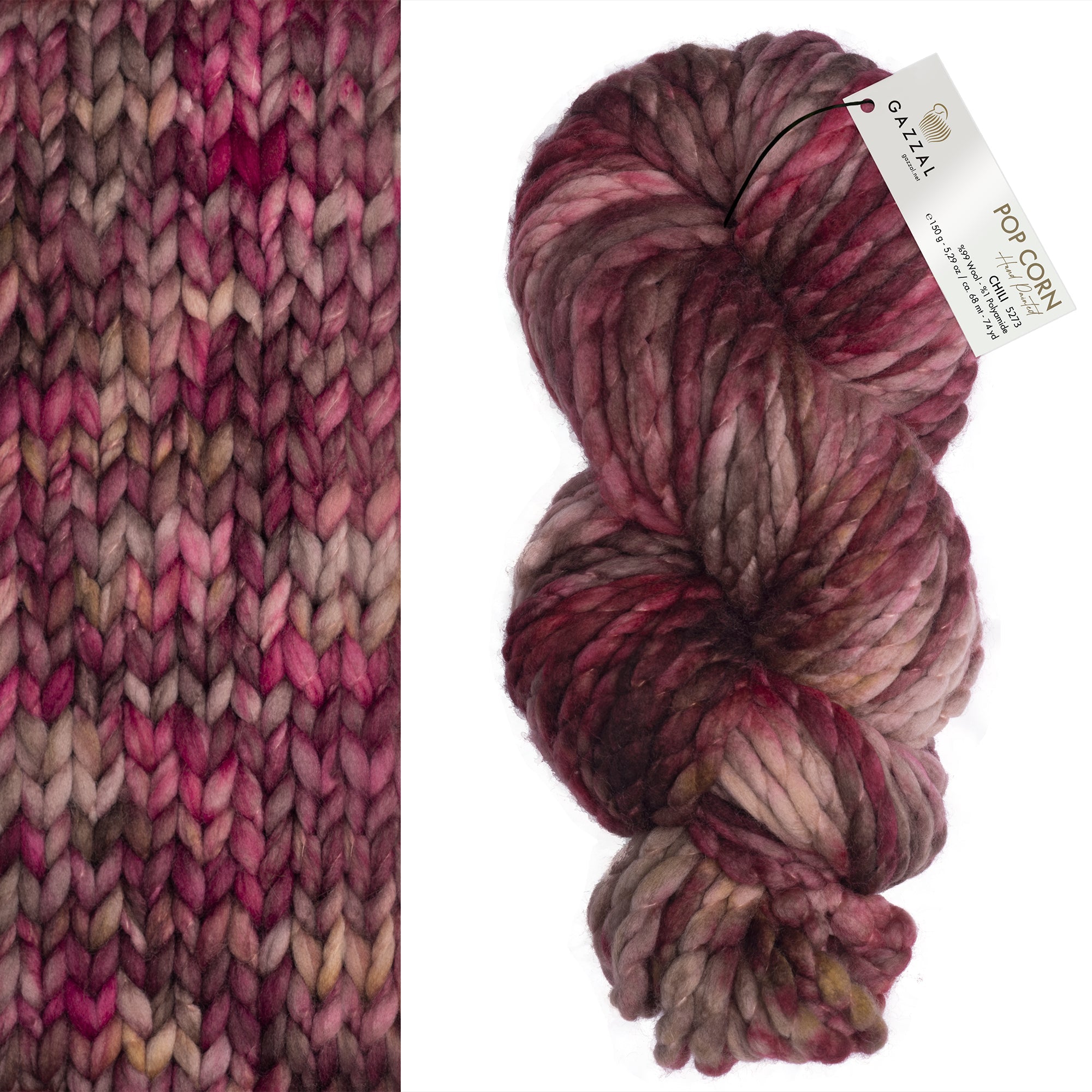 Gazzal Pop Corn 5273 yarn by YarnPark