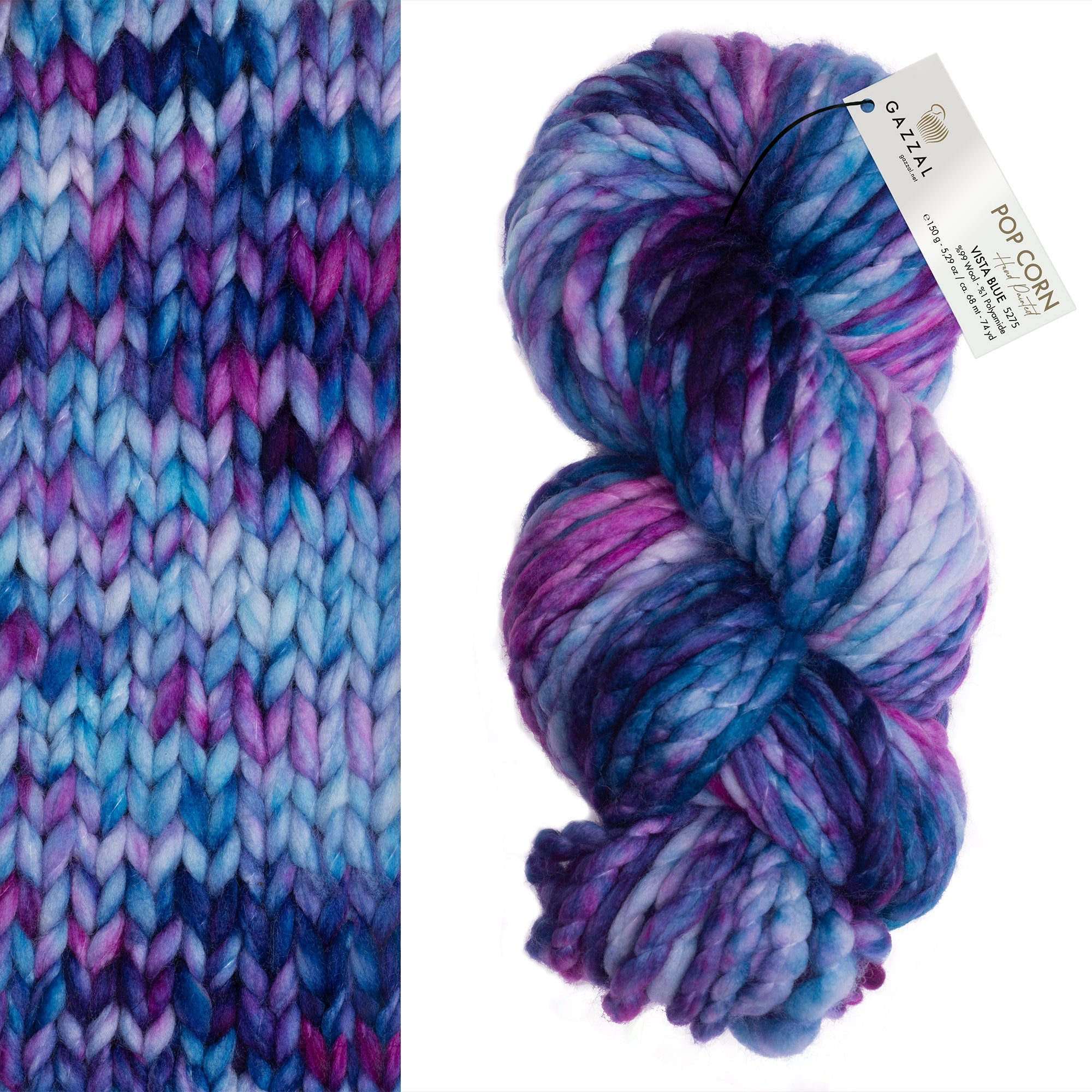Gazzal Pop Corn 5275 yarn by YarnPark