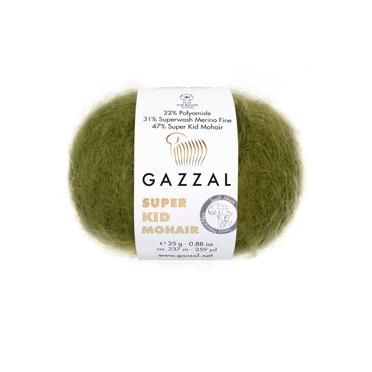 Gazzal Super Kid Mohair 64402 yarn by YarnPark