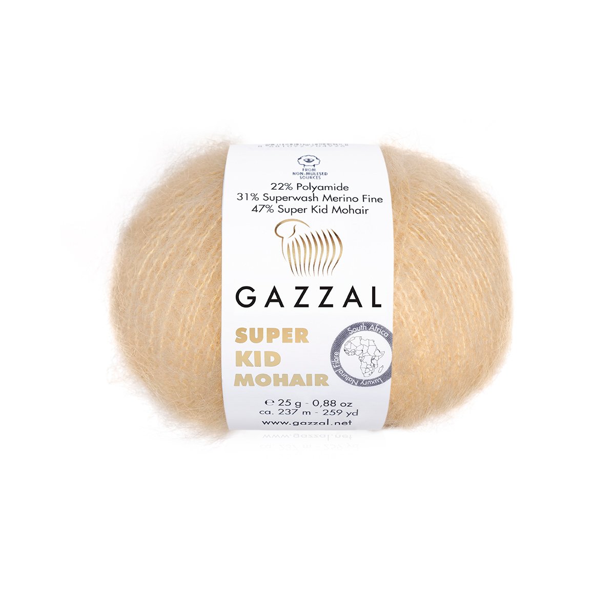 Gazzal Super Kid Mohair 64404 yarn by YarnPark