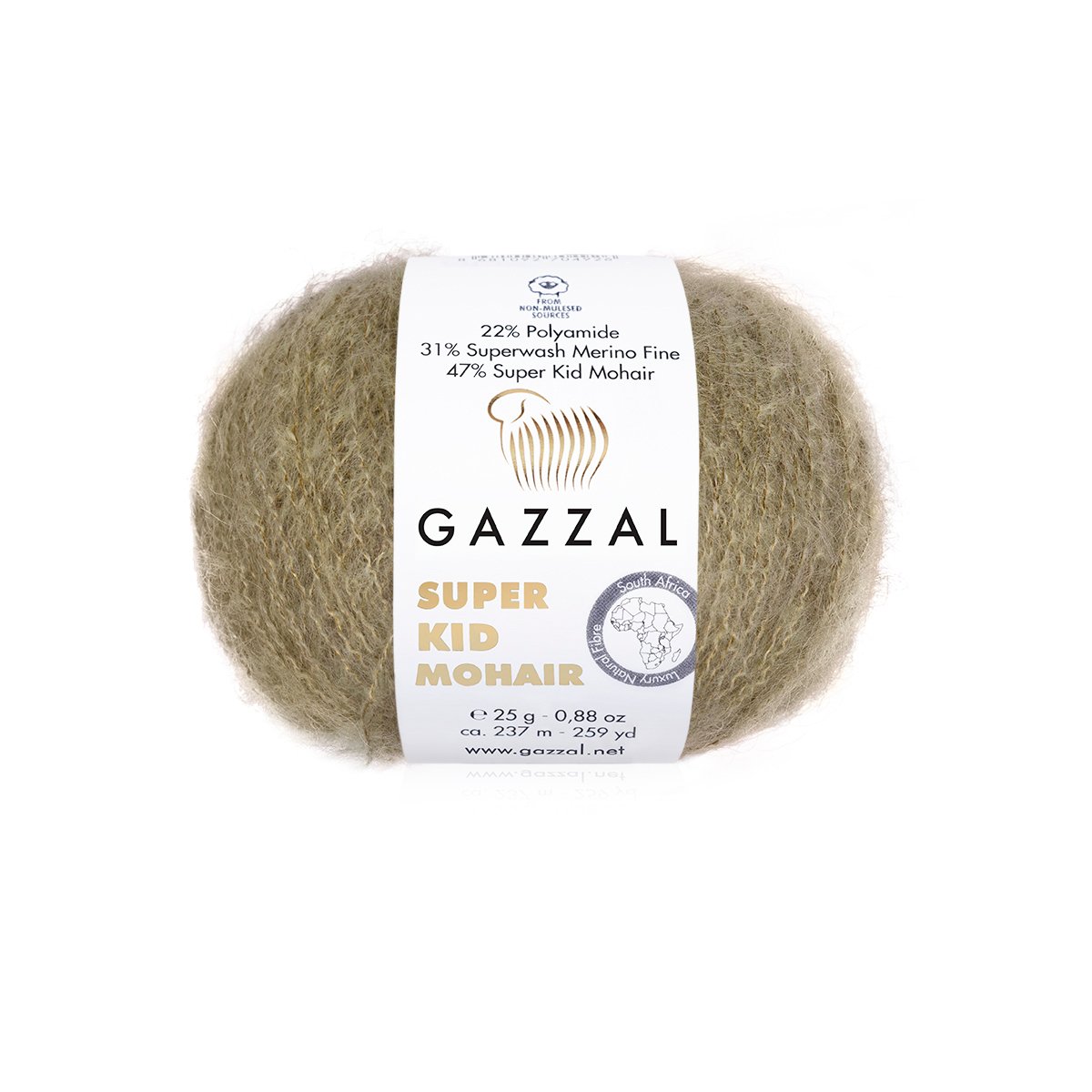 Gazzal Super Kid Mohair 64406 yarn by YarnPark