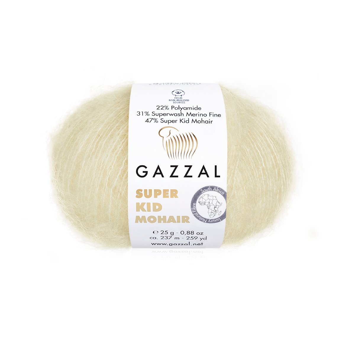 Gazzal Super Kid Mohair 64408 yarn by YarnPark