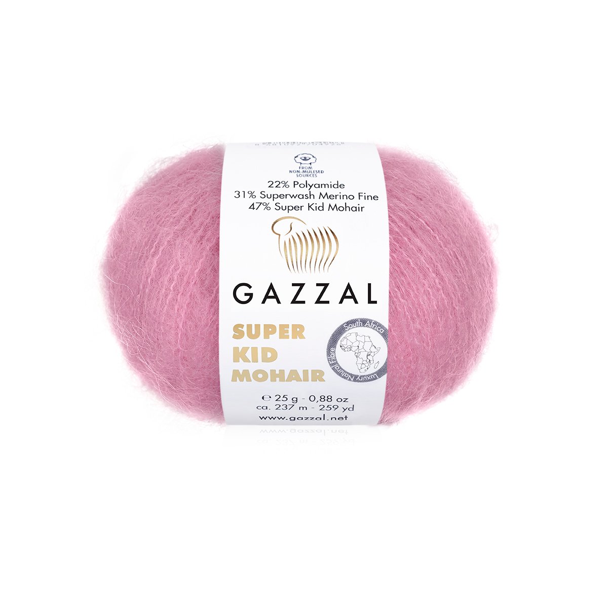 Gazzal Super Kid Mohair 64412 yarn by YarnPark