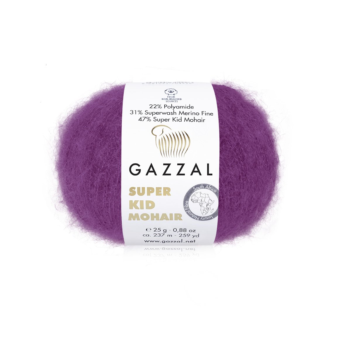 Gazzal Super Kid Mohair 64415 yarn by YarnPark