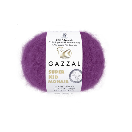 Gazzal Super Kid Mohair 64415 yarn by YarnPark