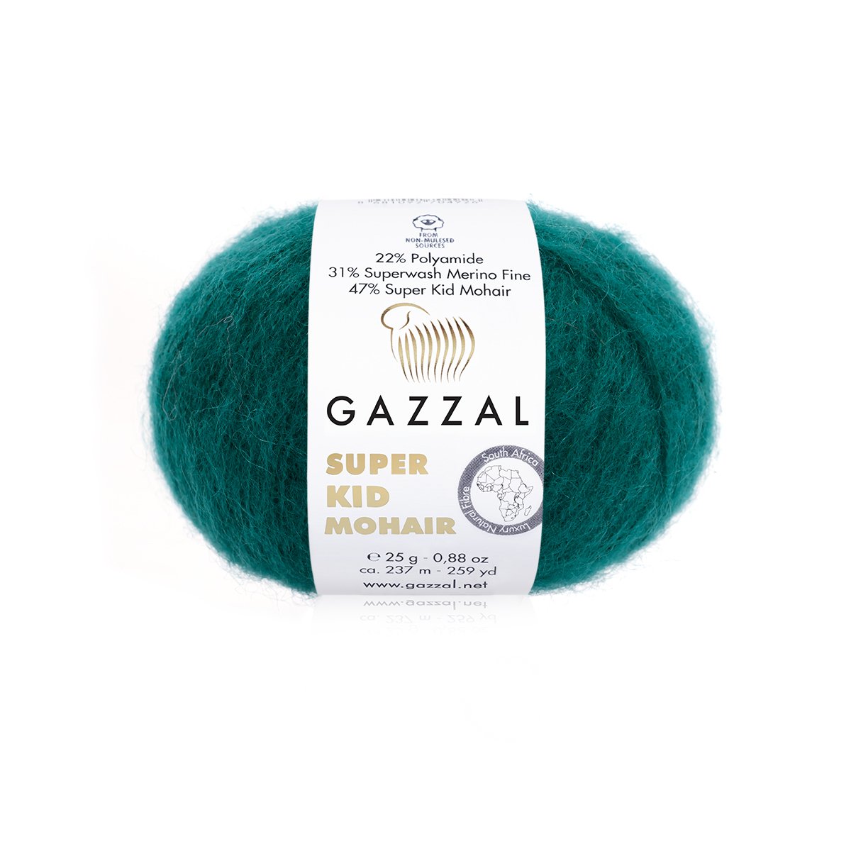 Gazzal Super Kid Mohair 64418 yarn by YarnPark