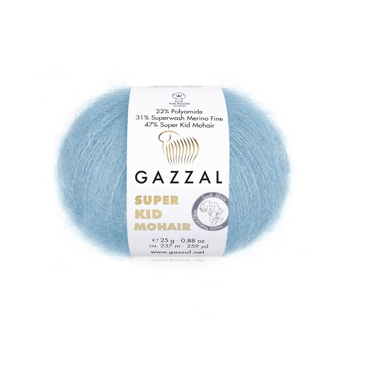 Gazzal Super Kid Mohair 64420 yarn by YarnPark