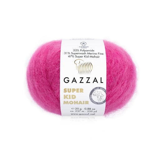 Gazzal Super Kid Mohair 64421 yarn by YarnPark