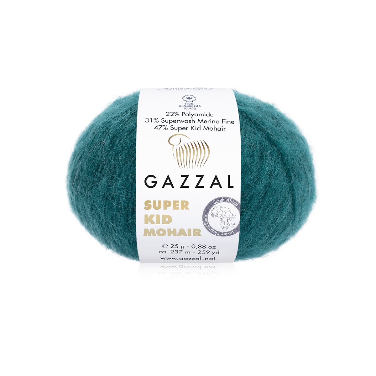 Gazzal Super Kid Mohair 64425 yarn by YarnPark