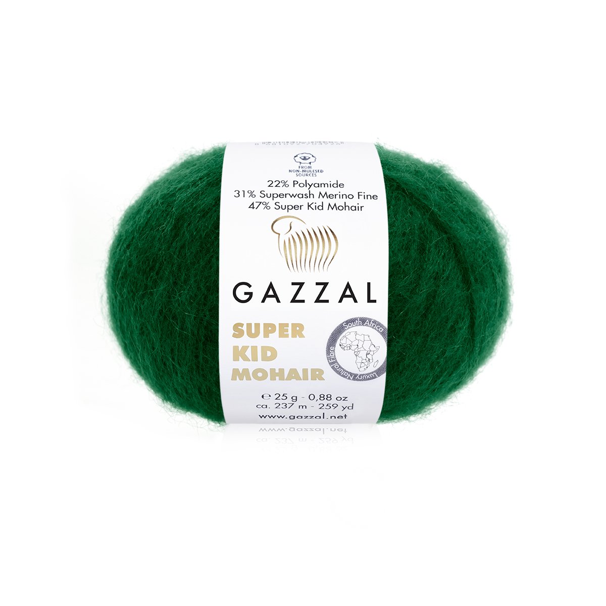 Gazzal Super Kid Mohair 64428 yarn by YarnPark