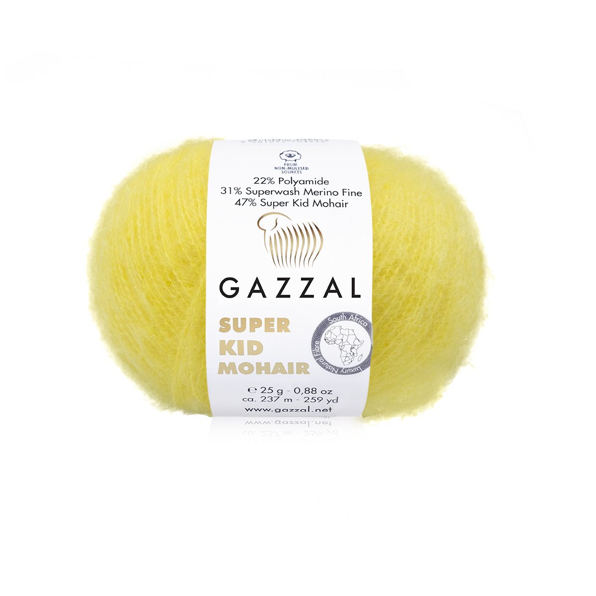 Gazzal Super Kid Mohair 64431 yarn by YarnPark