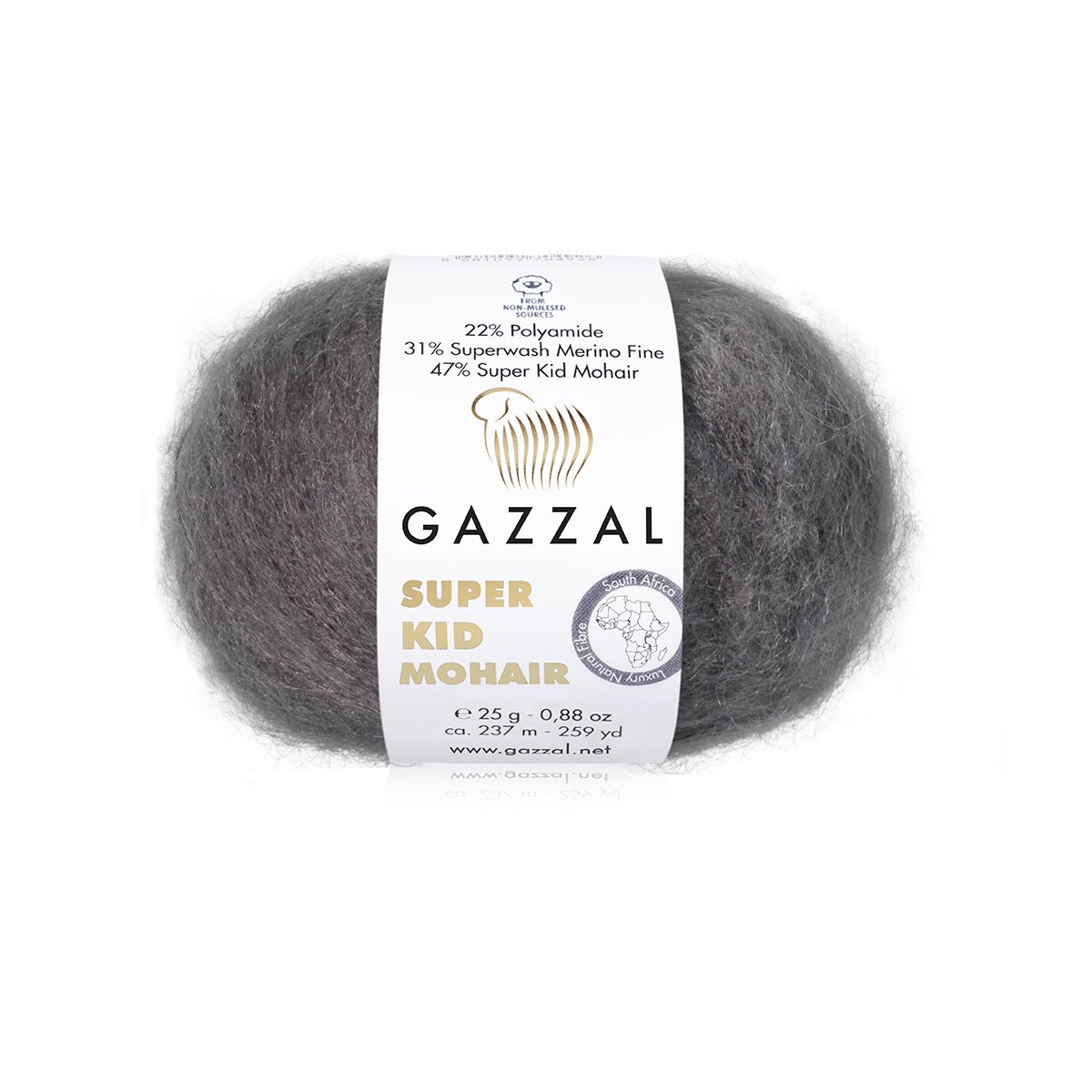 Gazzal Super Kid Mohair 64432 yarn by YarnPark