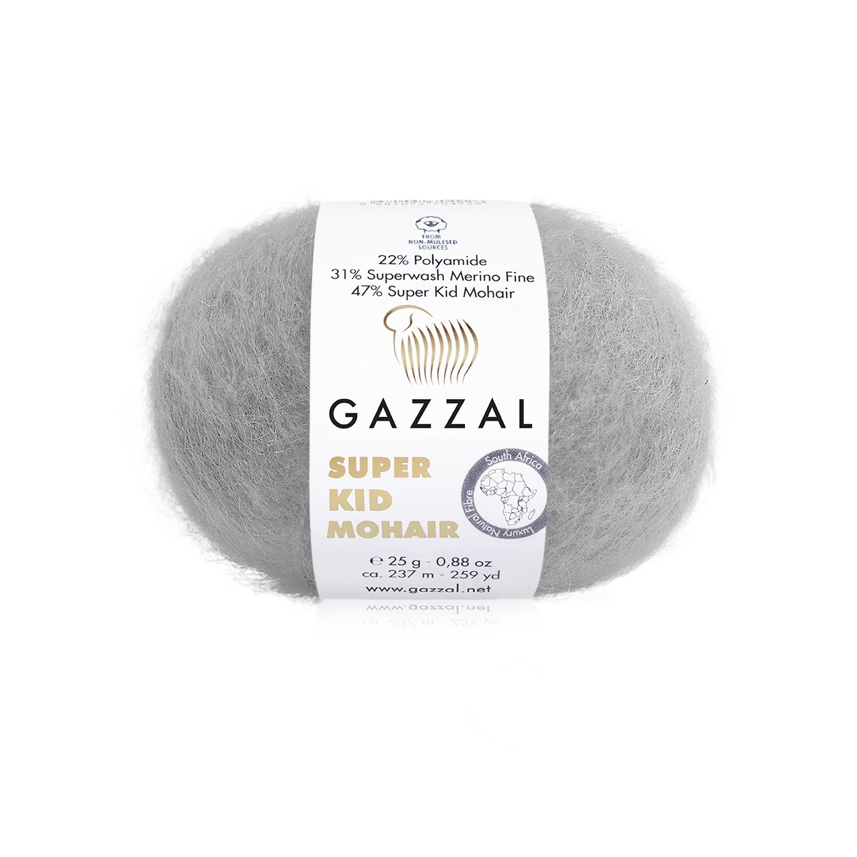 Gazzal Super Kid Mohair 64434 yarn by YarnPark