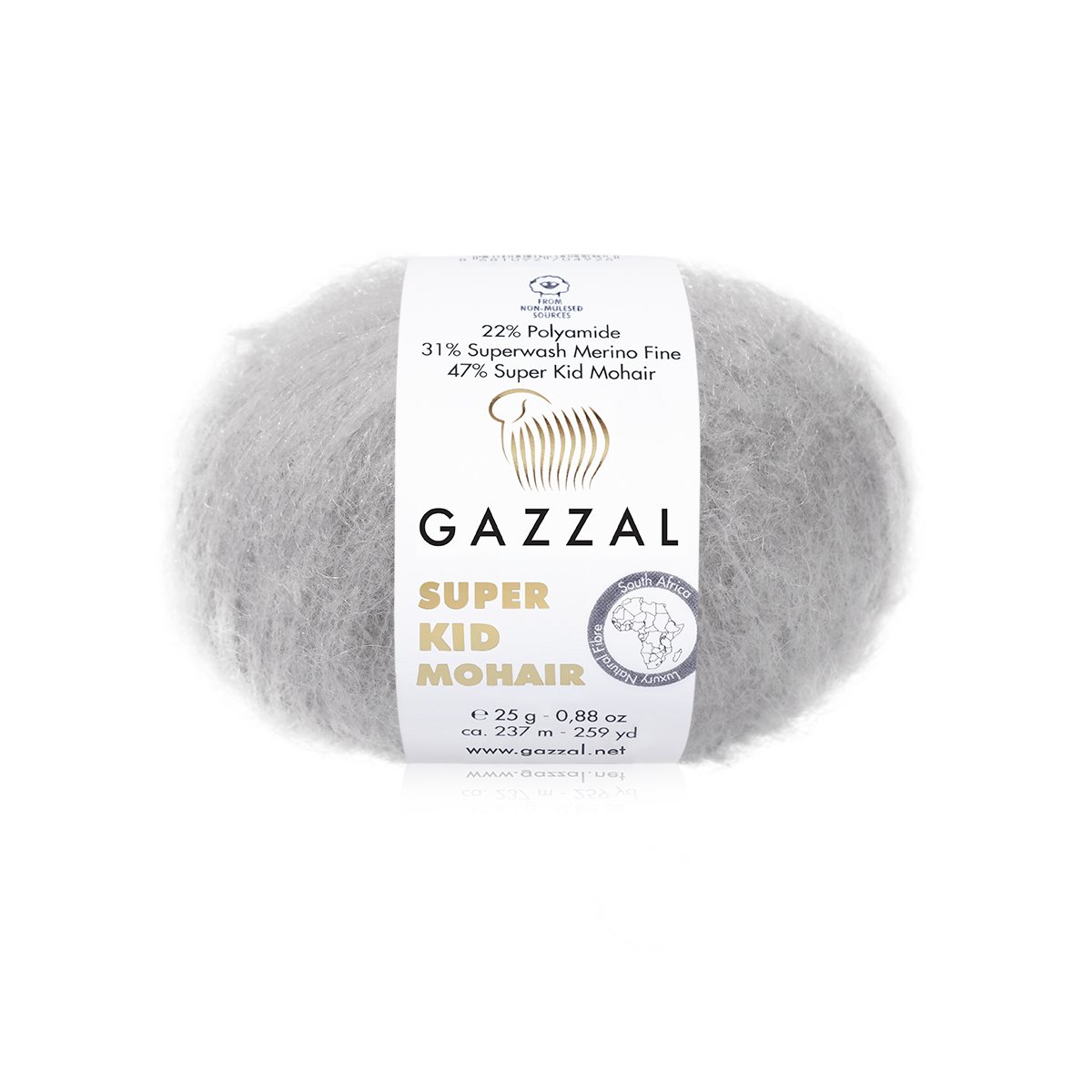 Gazzal Super Kid Mohair 64435 yarn by YarnPark