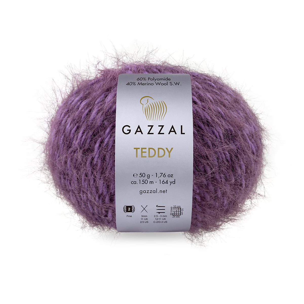 Gazzal Teddy 6552 yarn by YarnPark