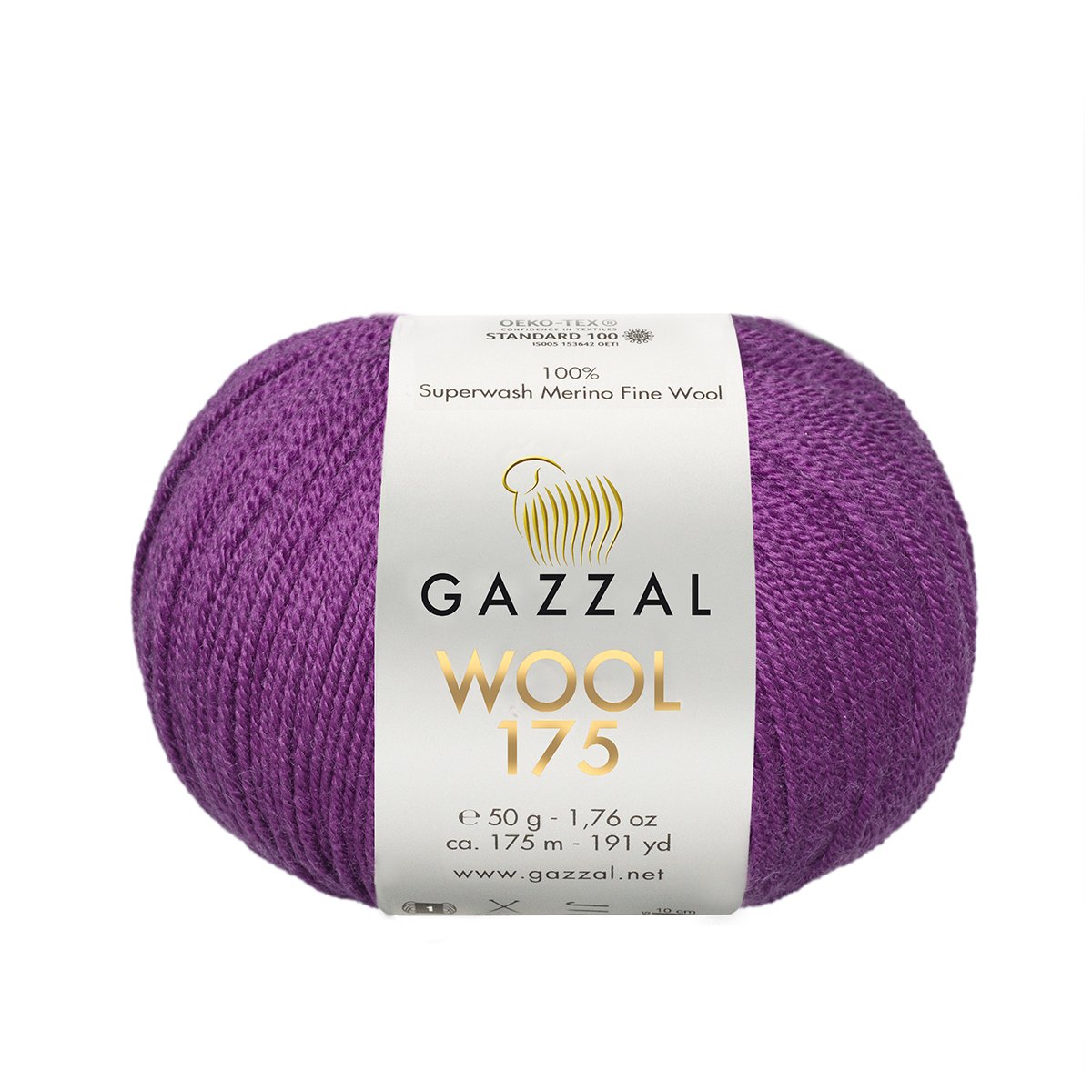 Gazzal Wool 175 334 yarn by YarnPark