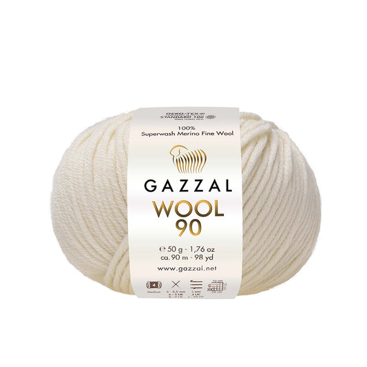 Gazzal Wool 90 3650 yarn by YarnPark