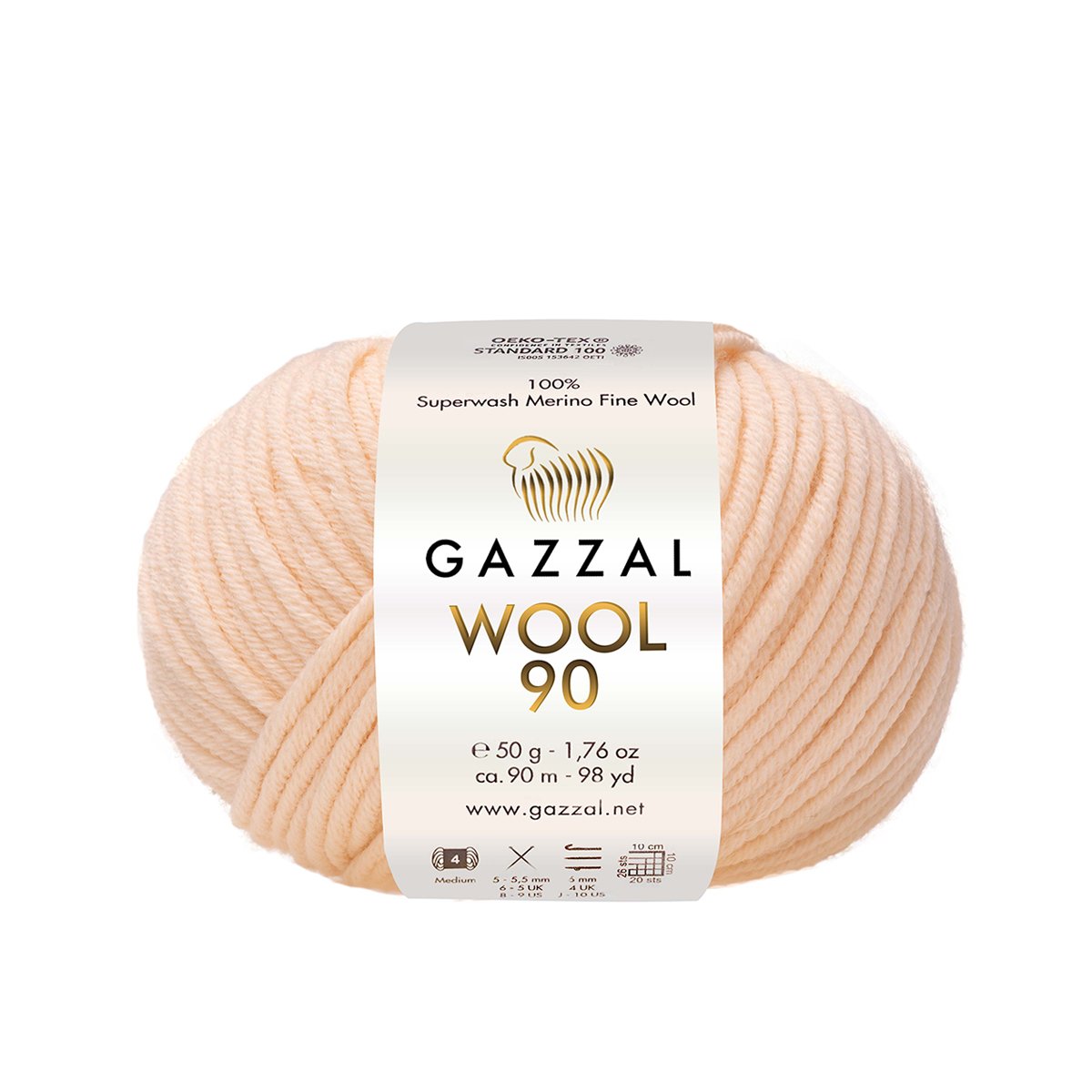 Gazzal Wool 90 3651 yarn by YarnPark