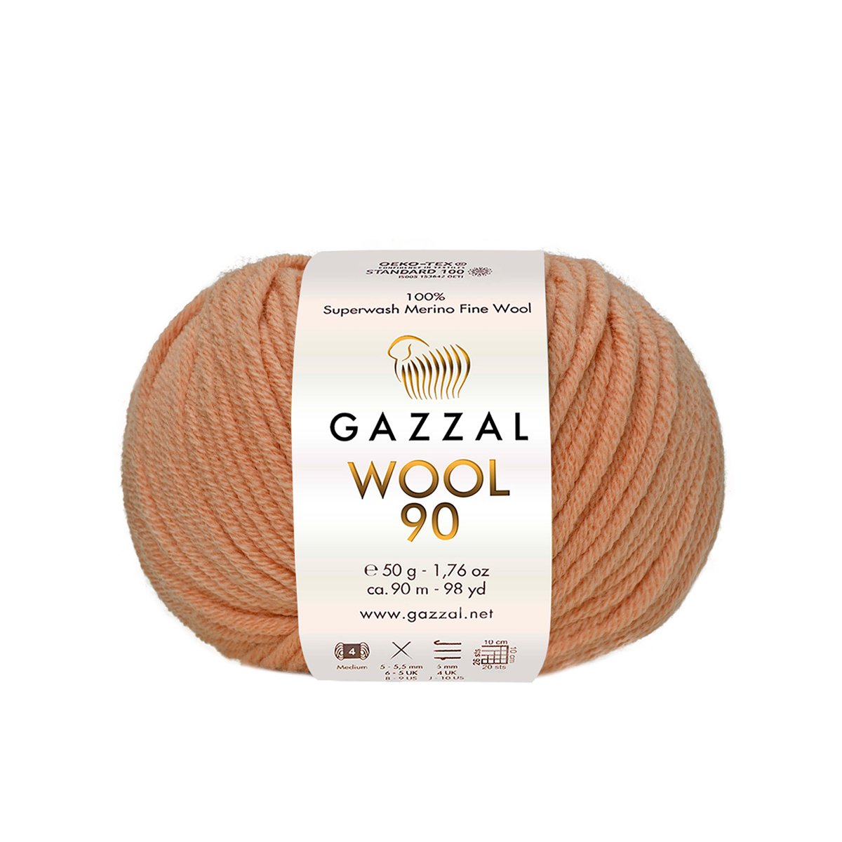 Gazzal Wool 90 3653 yarn by YarnPark