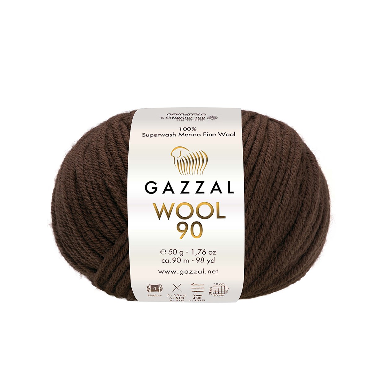 Gazzal Wool 90 3662 yarn by YarnPark