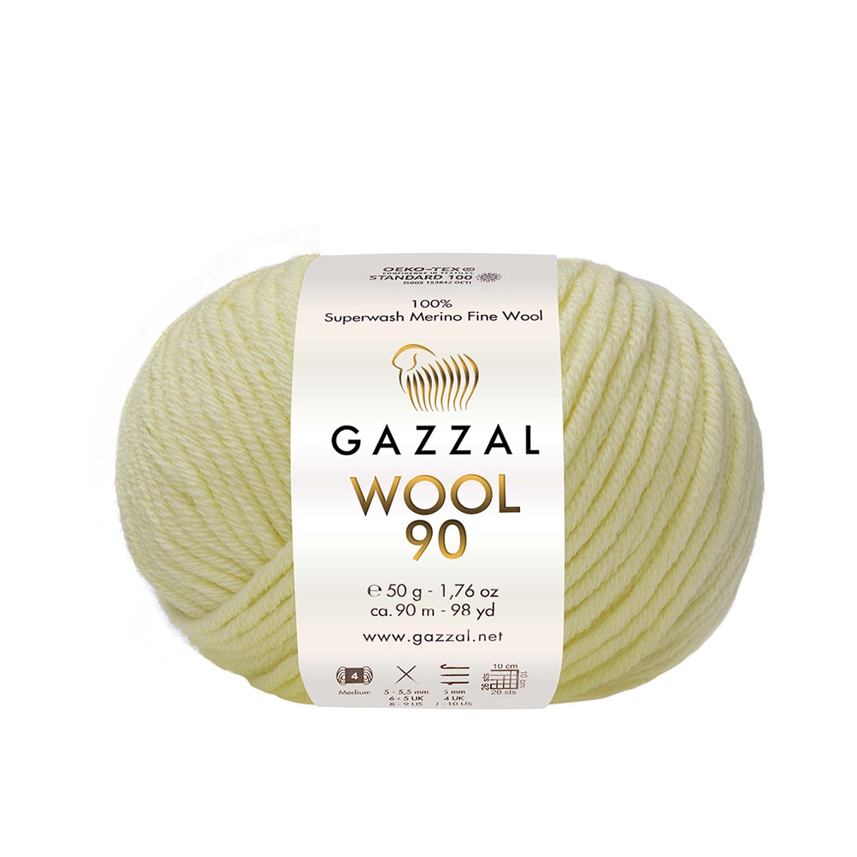 Gazzal Wool 90 3664 yarn by YarnPark