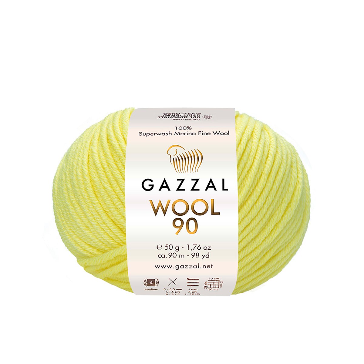 Gazzal Wool 90 3665 yarn by YarnPark