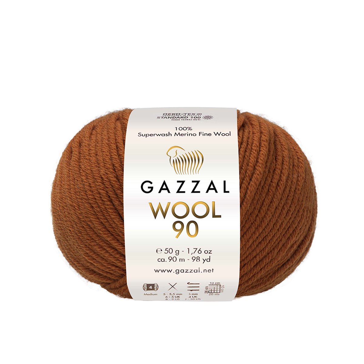 Gazzal Wool 90 3669 yarn by YarnPark