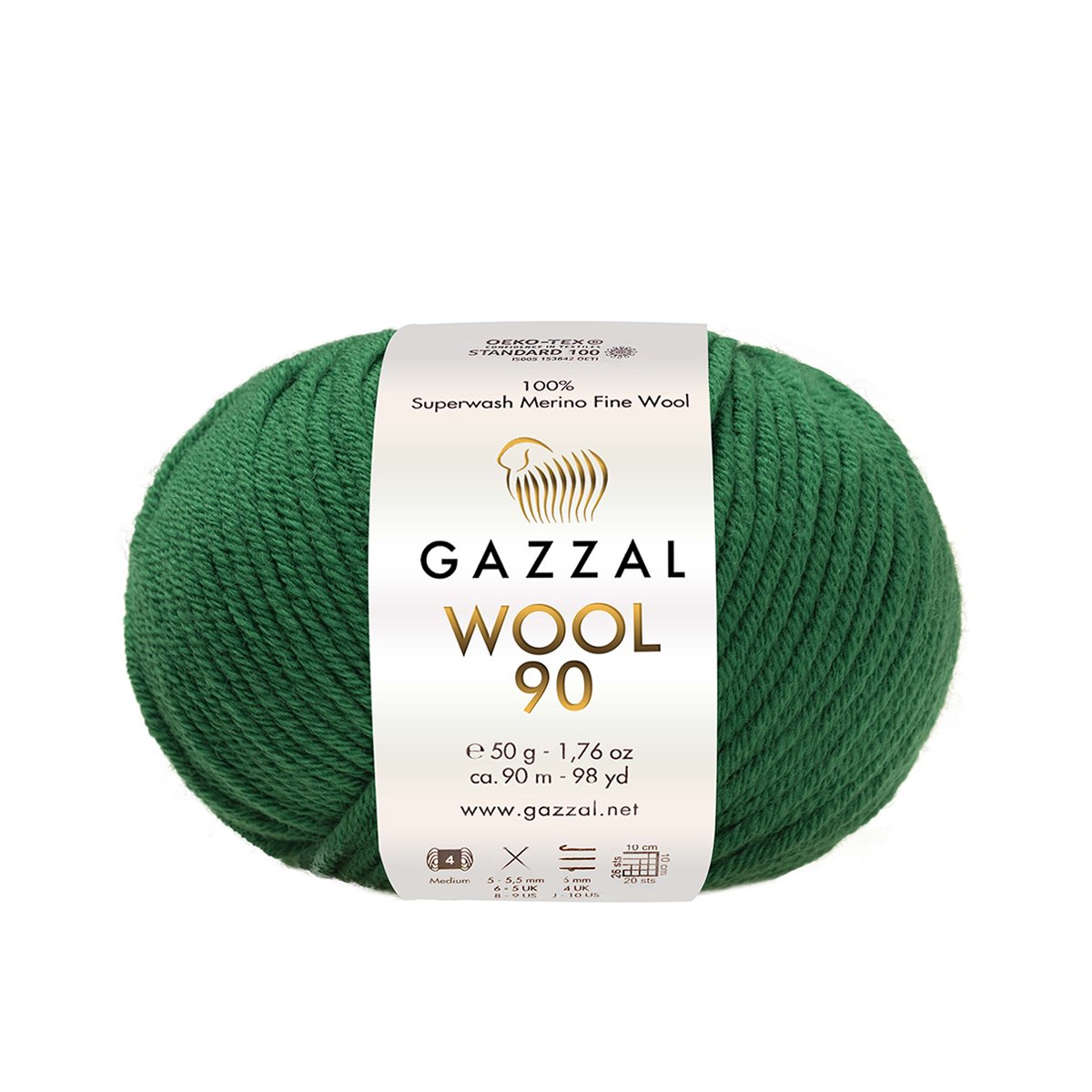 Gazzal Wool 90 3673 yarn by YarnPark