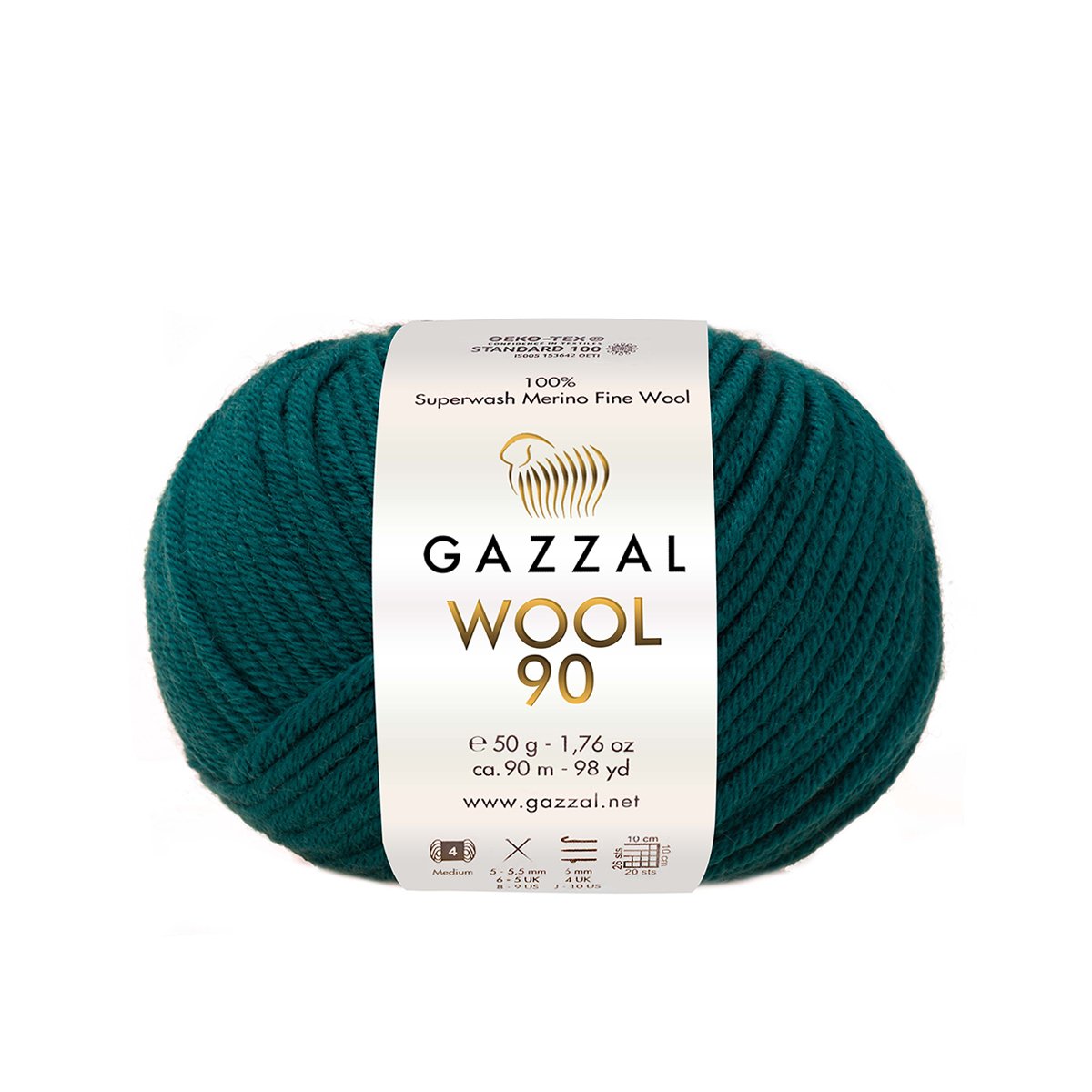 Gazzal Wool 90 3675 yarn by YarnPark