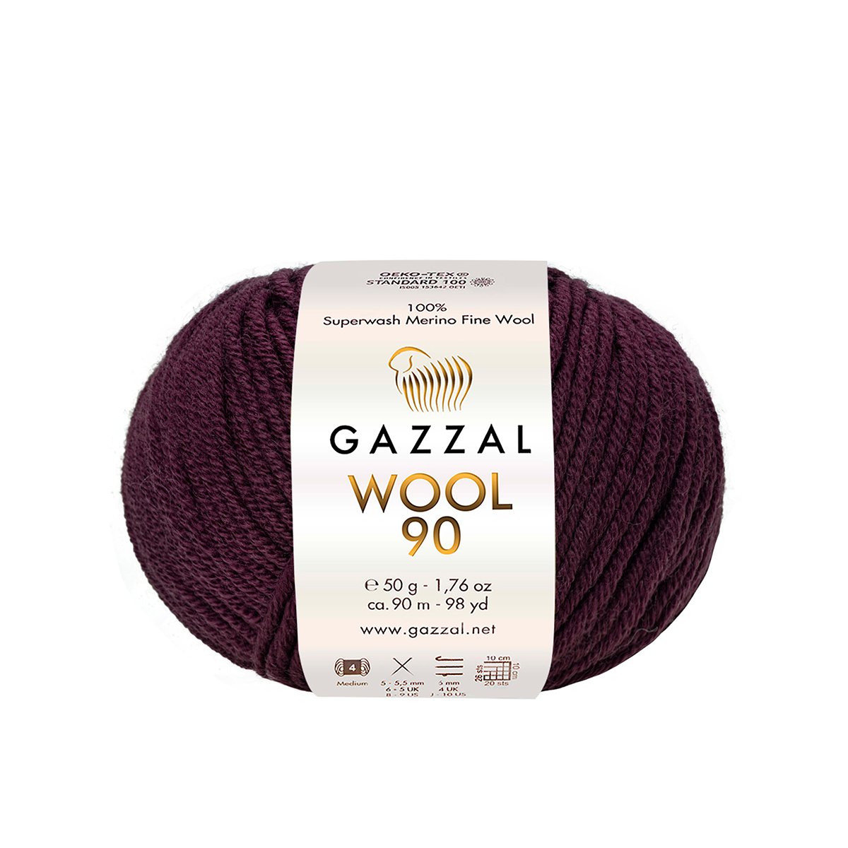 Gazzal Wool 90 3681 yarn by YarnPark