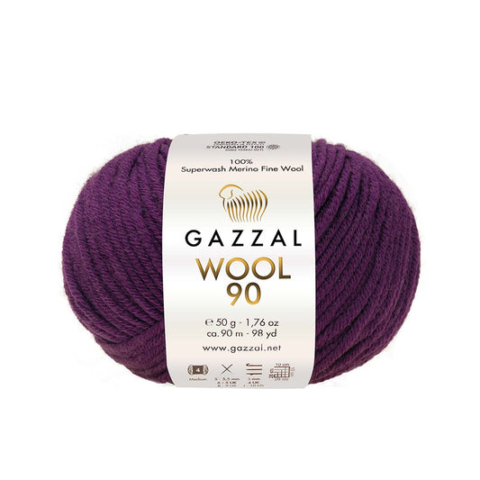 Gazzal Wool 90 3684 yarn by YarnPark