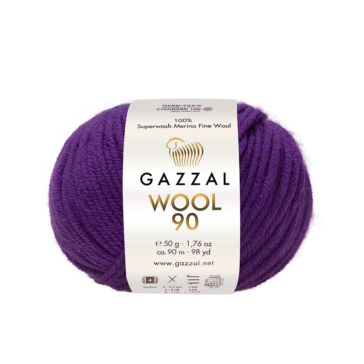 Gazzal Wool 90 3685 yarn by YarnPark