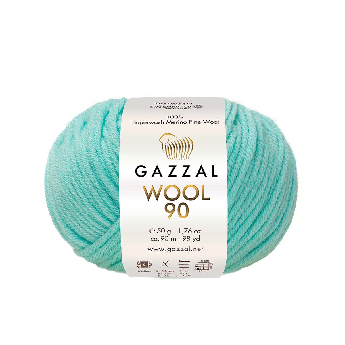 Gazzal Wool 90 3686 yarn by YarnPark