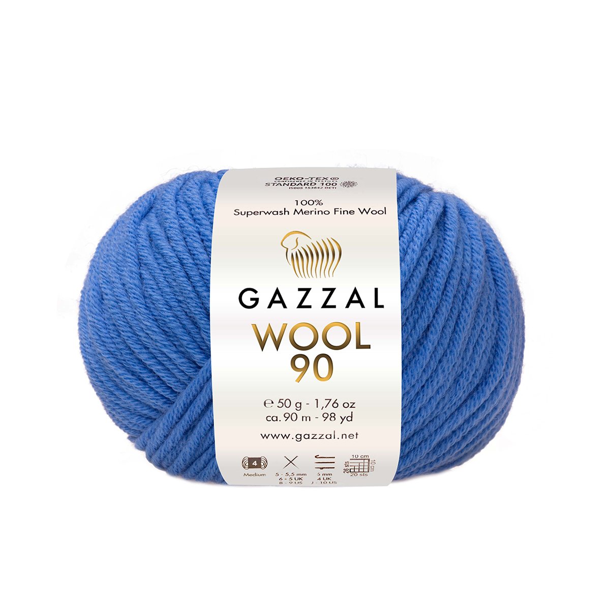 Gazzal Wool 90 3687 yarn by YarnPark