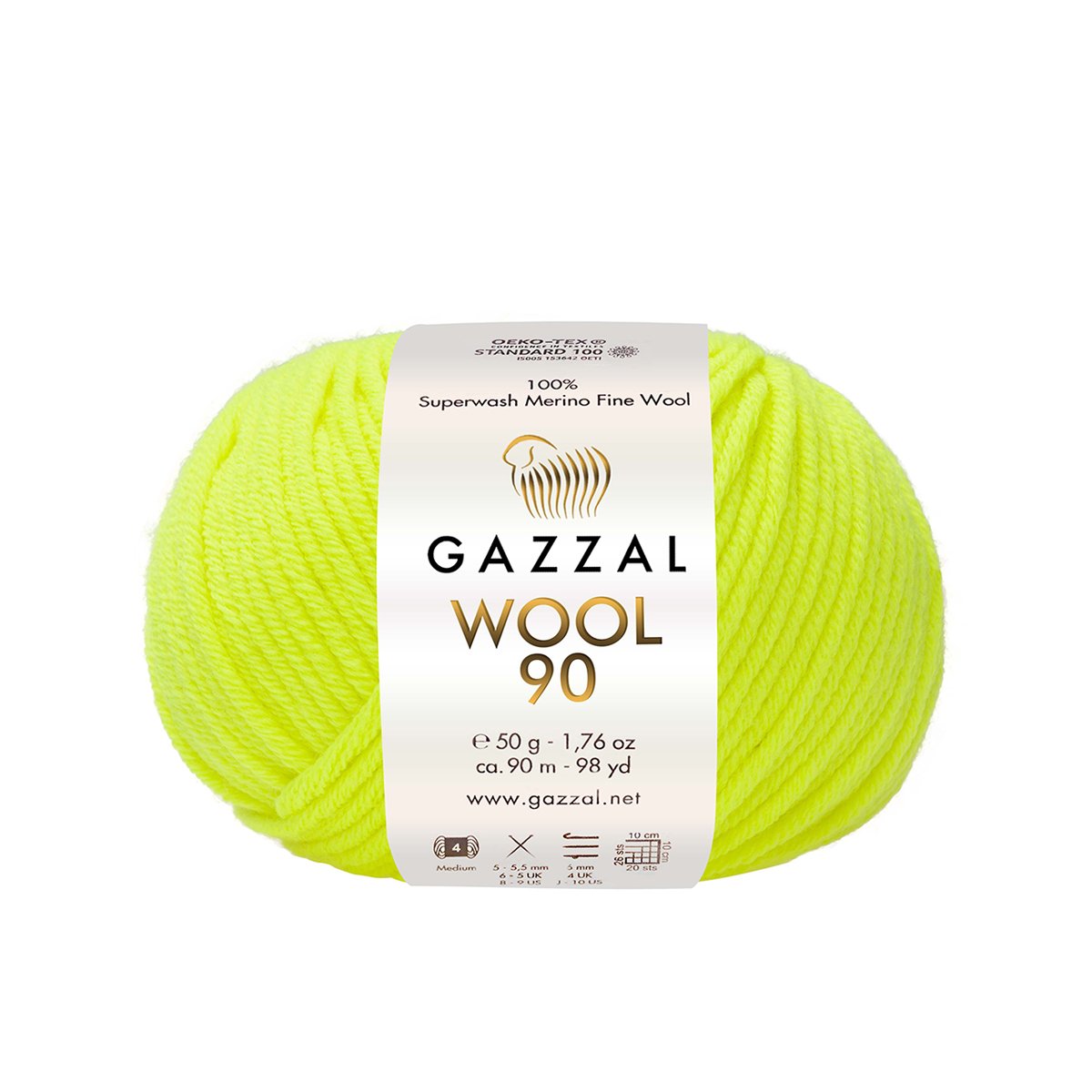 Gazzal Wool 90 3690 yarn by YarnPark