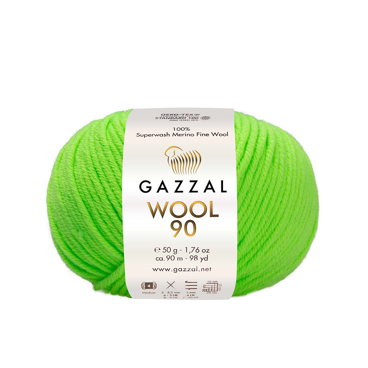 Gazzal Wool 90 3691 yarn by YarnPark