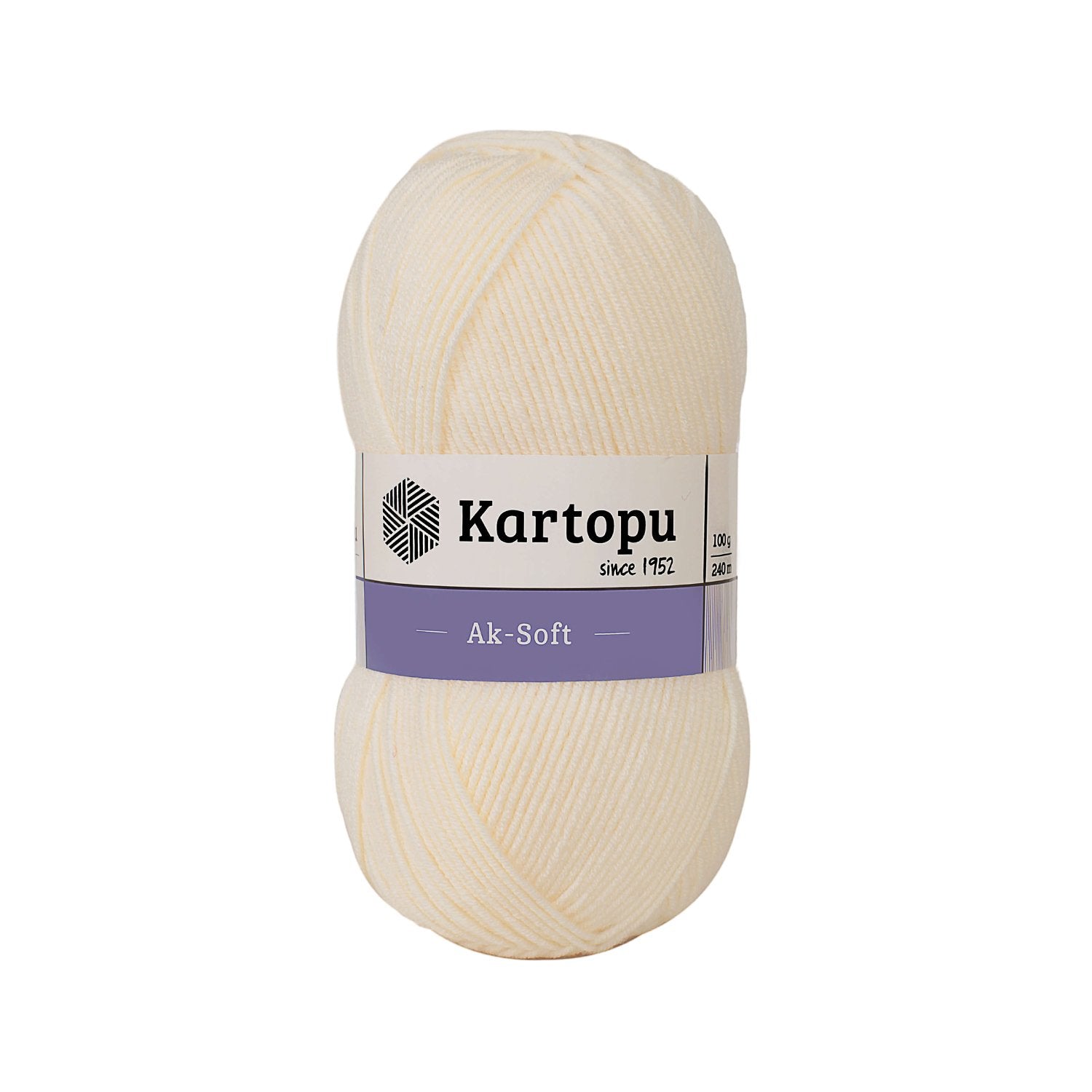 Kartopu Ak-Soft K025 yarn by YarnPark