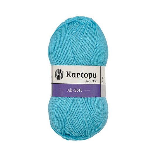 Kartopu Ak-Soft K502 yarn by YarnPark