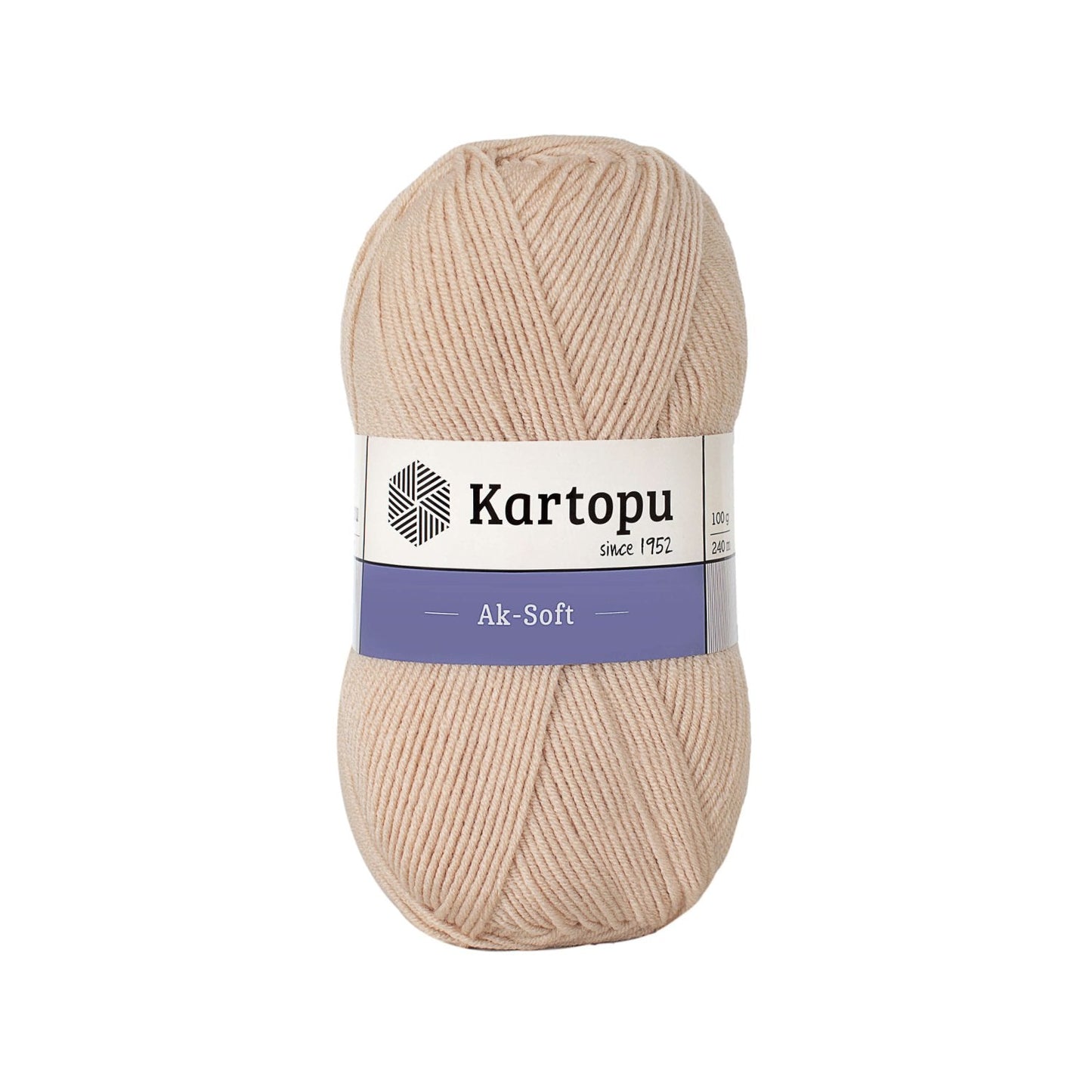 Kartopu Ak-Soft K855 yarn by YarnPark